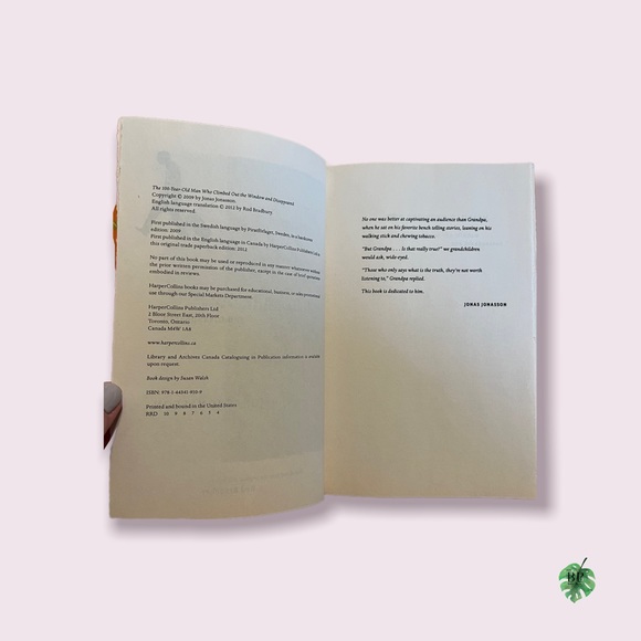 📚 The 100-Year-Old Man Who Climbed Out The Window & Disappeared -Jonas Jonasson - Picture 3 of 6